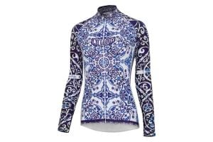 Cycology Majolica Jersey LS Woman - White