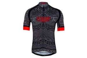 Maillot Cycology Tribal Tattoo Negro