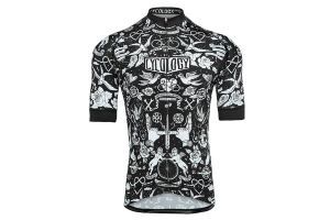 Cycology Velo Tattoo Jersey Man Black