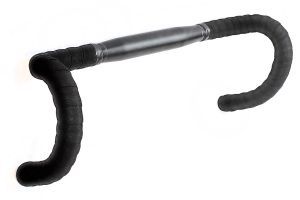 Santafixie Drop Bar Alu-Lenker 31.8 mm mit Lenkerband - Schwarz