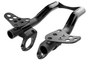 Prolunghe Manubrio Deda Superzero Clip-on 31.7 mm 190 mm Nero