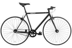 Fabric Black & White Fixie Bike