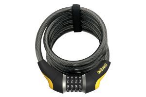 Onguard Doberman 8031 Coiled Cable Bike Lock Combination