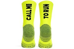 Pacific and Co Call Me Socks - Neon