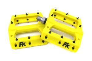 FK Nylon Platform Pedals - Yellow