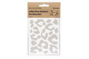 Pegatinas Reflectantes Bookman Leopard Blanco