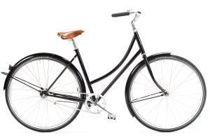Pelago Brooklyn 3C City Bike - Schwarz
