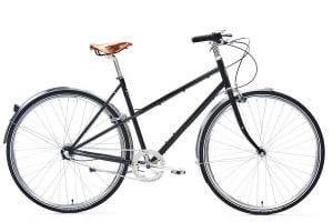 Bicicleta Urbana Vintage Pelago Capri Negra