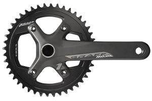 Miche Graff One 170mm Crankset - Black