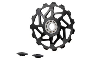 Eltin Derailleur Pulleys 15 teeth Ceramic - 2 Units - Black