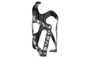 Cinelli Mike Giant Carbon Flaskeholder - Sort / Hvid