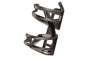 Elite Prism Bottle Holder Left Titanium Metal - Brown