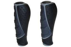 OXC Dual Density Ergonomic 173 mm Handlebar Grips - Black