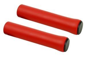 Eltin Silicon Foam Handlebar Grips - Red