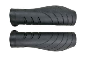 Endzone Ergonomic Double Density Handlebar Grips - Black