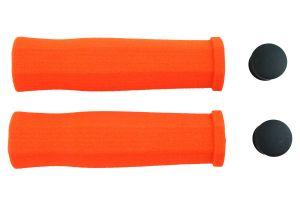 GES Foam Handlebar Grips - Orange