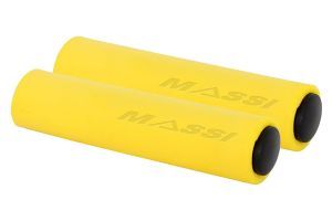 Manopole Massi Silicone Giallo