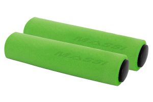 Massi Silicone Handlebar Grips - Green