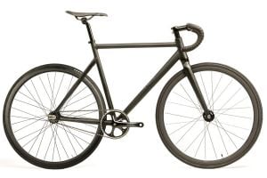 Vélo Fixie Santafixie Raval Matte Black 30 mm