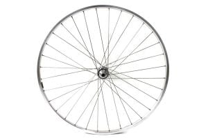 H plus Son TB 14 Fixed Gear Voorwiel - Zilver