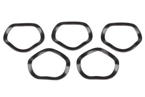 Set di rondelle FSA MW454 Mega Exo 24 mm Ondulato 5 unità Nero