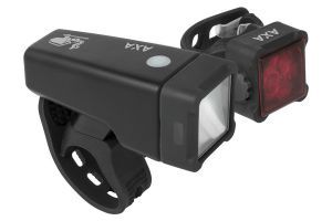 AXA Niteline T4-R Lichterset USB - Schwarz