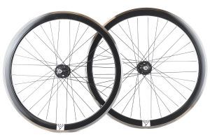 Paire de Roues Fixie Origin8 Noir Cnc