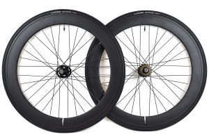 Santafixie 60mm Wheelset + Inner Tubes + Tyres - Black