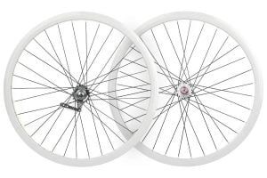 Juego Ruedas Contrapedal Santafixie 30mm Blanca