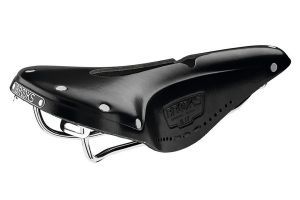 Brooks B17 Carved Narrow Zadel - Zwart