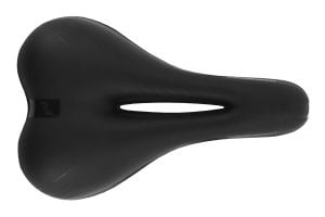 Massi Gel Turn Saddle - Black