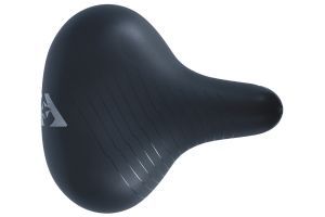 OXC Contour Flex Unisex Saddle - Black