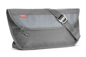 Chrome Simple Messenger Bag - Gray