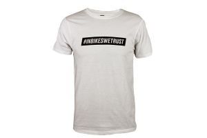 Santafixie #InBikesWeTrust T-shirt - Begrænset udgave - Hvid