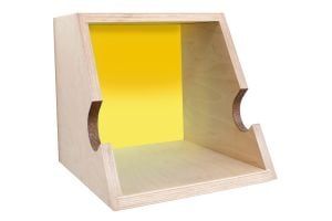 FustaFu Gamma Wood Wall Mount - Yellow