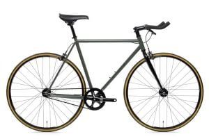 State Bicycle Co. Army Green Fixie Bike