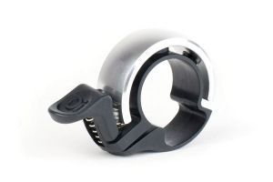 Campanello Knog OI Classic Piccolo Argento/Nero