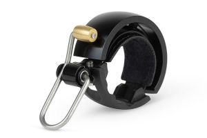 Timbre Knog OI Luxe Pequeño Negro