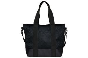 Borsa 2 manichi Rains Tote Bag Mesh Mini W3 Nero