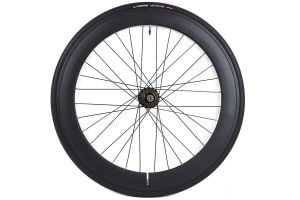 Santafixie 60mm Rear Wheel + Inner Tube + Tire - Black