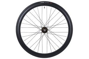 Santafixie 30mm Rear Wheel + Inner Tube + Tire - Black