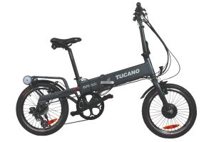 Bicicletta Elettrica Pieghevole Tucano Ergo LTD Nero