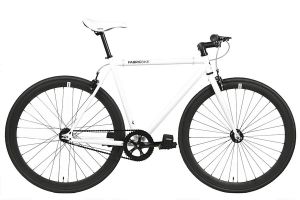 Bicicleta Fixie FabricBike Original White & Black