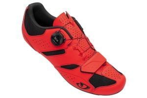Giro Savix II Cyclist Shoes - Red Black