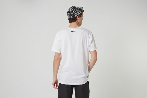 T-shirt Santafixie #InBikesWeTrust Limited Edition - Blanc