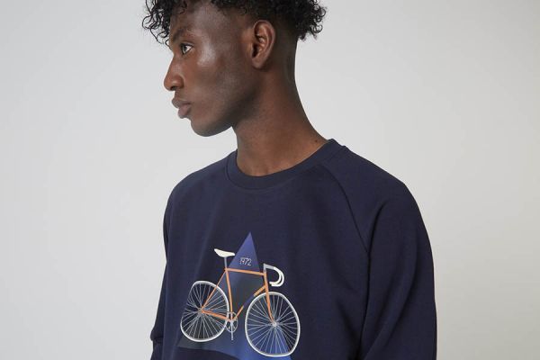 Cikkel Een Uur-49.43 Sweatshirt Navy