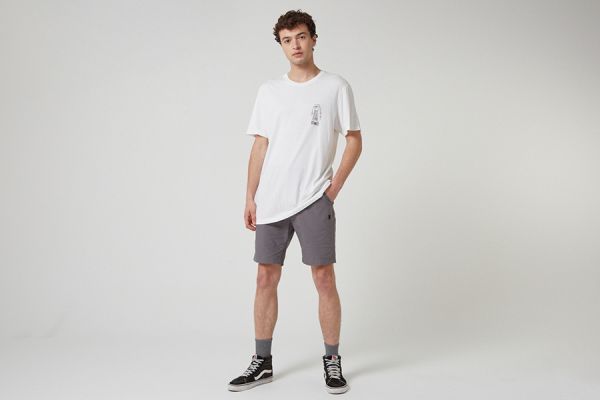 T-shirt Stance Coil Blanc