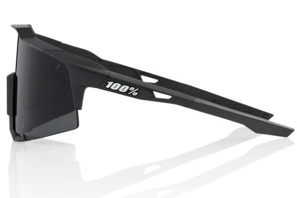 Gafas 100% Speedcraft Soft Tact Negro Lente Ahumada