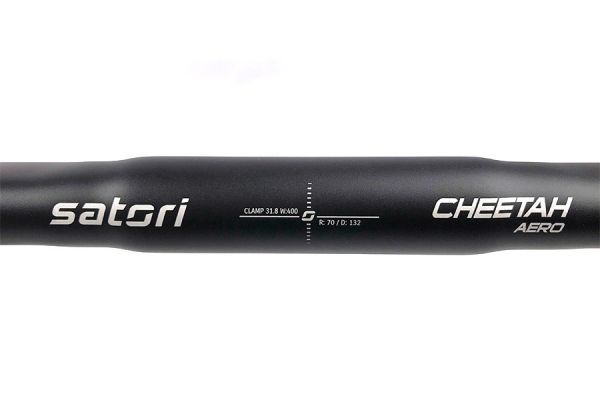 Manubrio Satori Cheetah Aero 31.8 mm Nero