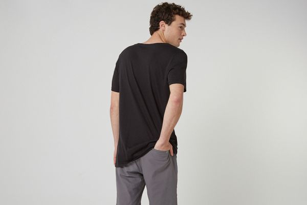 Maglietta Schindelhauer Basic TENCEL® Nero